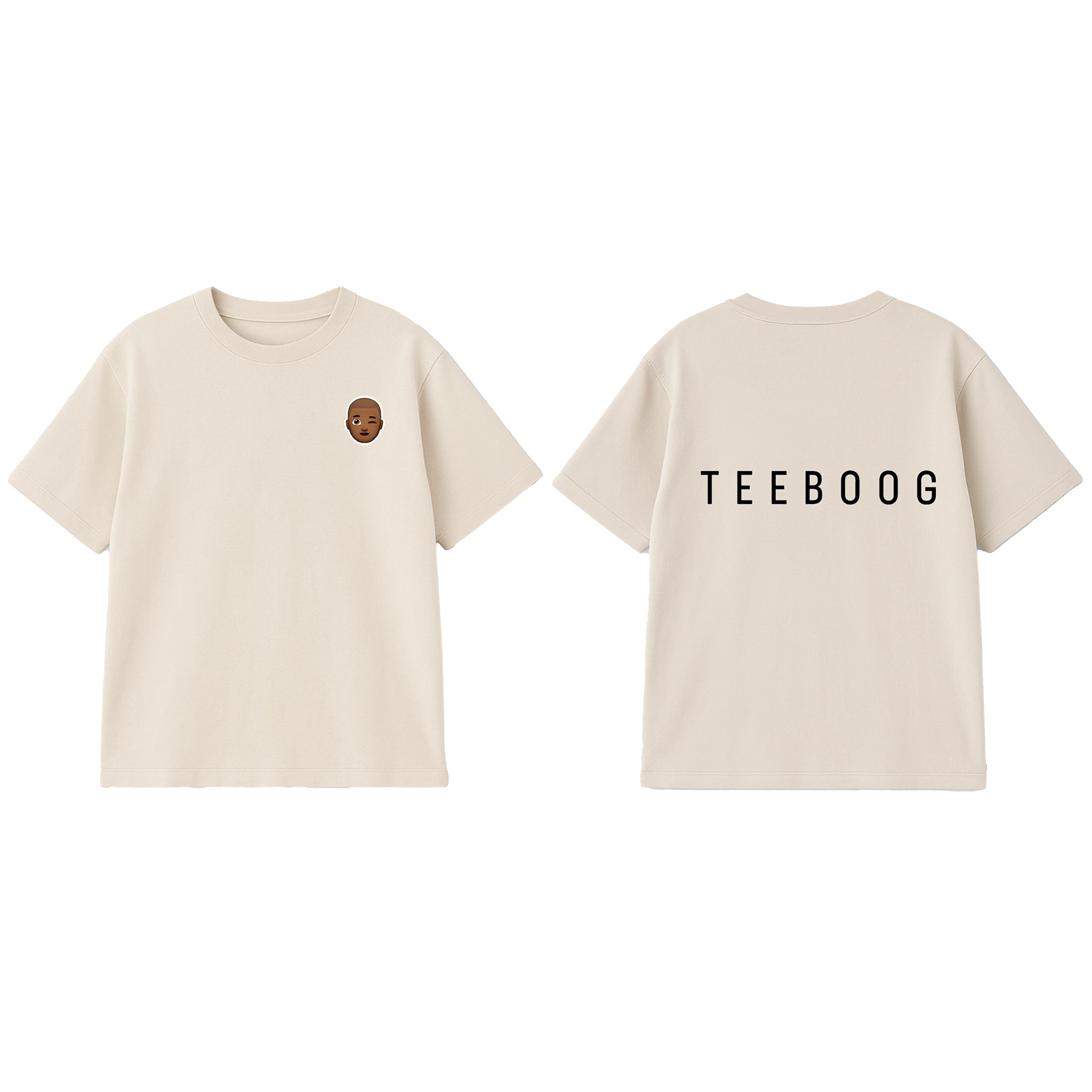 T SHIRT TEEBOOG BEIGE