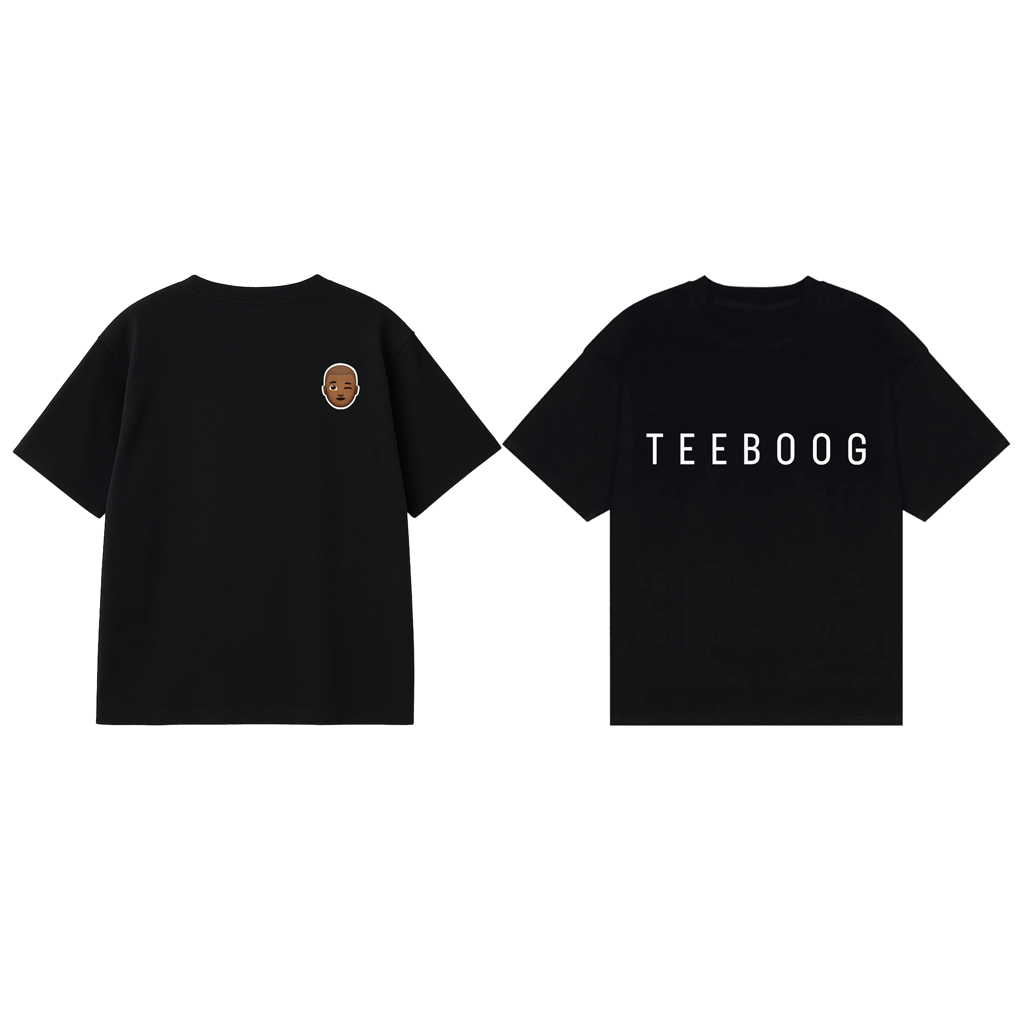 T SHIRT TEEBOOG NOIR
